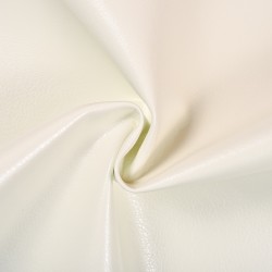 Ткань Дерматин (Кожзам) для мебели, цвет Белый (на отрез)  в Череповце