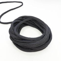 Шнур для одежды d-4.5мм, цвет Серый (на отрез)  в Череповце