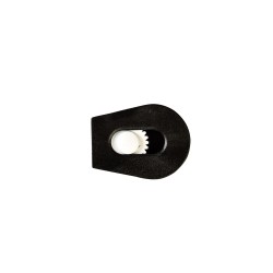 Зажим для шнура 4 мм KL цвет Чёрный + Белый (поштучно)  в Череповце