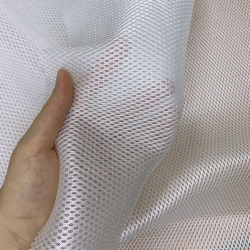 Сетка 3D трехслойная Air mesh 160 гр/м2, цвет Белый (на отрез)  в Череповце