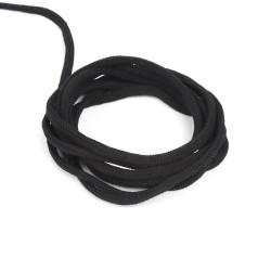 Шнур для одежды 4,5 мм, цвет Чёрный (на отрез)  в Череповце