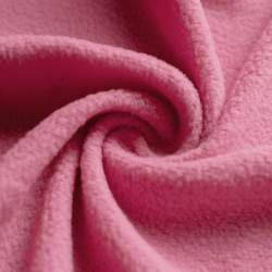 Флис Односторонний 130 гр/м2, цвет Розовый (на отрез)  в Череповце