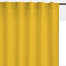 Штора уличная на Трубной ленте (В-220*Ш-145) Желтая, (ткань Оксфорд 600)  в Череповце