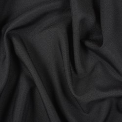 Ткань Габардин (100%пэ) (Ширина 150см), цвет Черный (на отрез) в Череповце