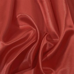 Ткань Атлас-сатин, цвет Красный (на отрез)  в Череповце