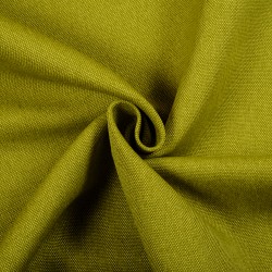 Ткань Рогожка (мебельная), цвет Зелёный (на отрез)  в Череповце