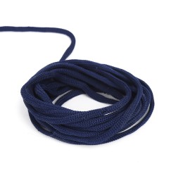 Шнур для одежды d-4.5мм, цвет Синий (на отрез)  в Череповце